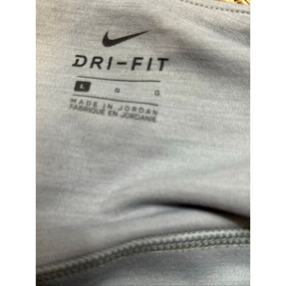 Nike Women's Dri-Fit Non Wire Classic Athletic Sports Bra Gray Size Large - Picture 7 of 8